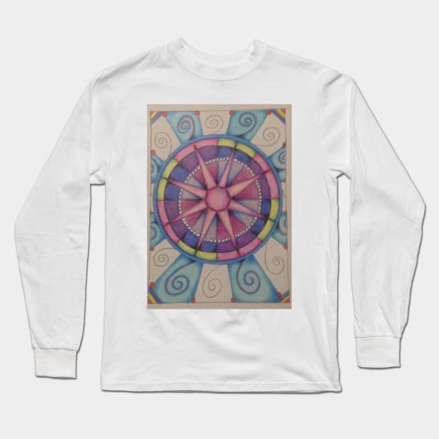 Pattern Love Long Sleeve T-Shirt by ChaChaDivineArt